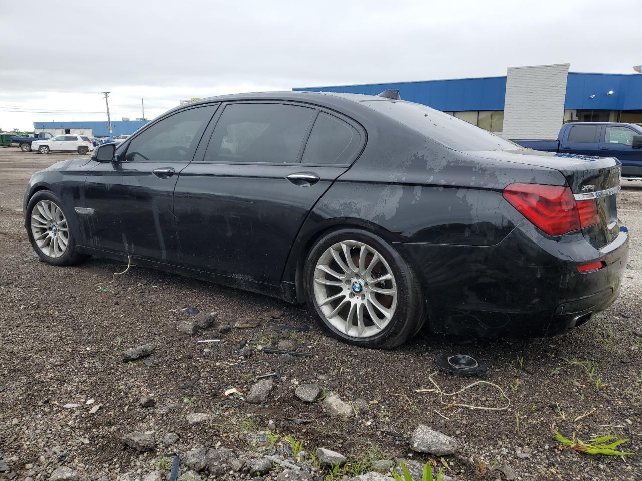 2013 BMW 740 Lxi vin: WBAYF4C57DD281628