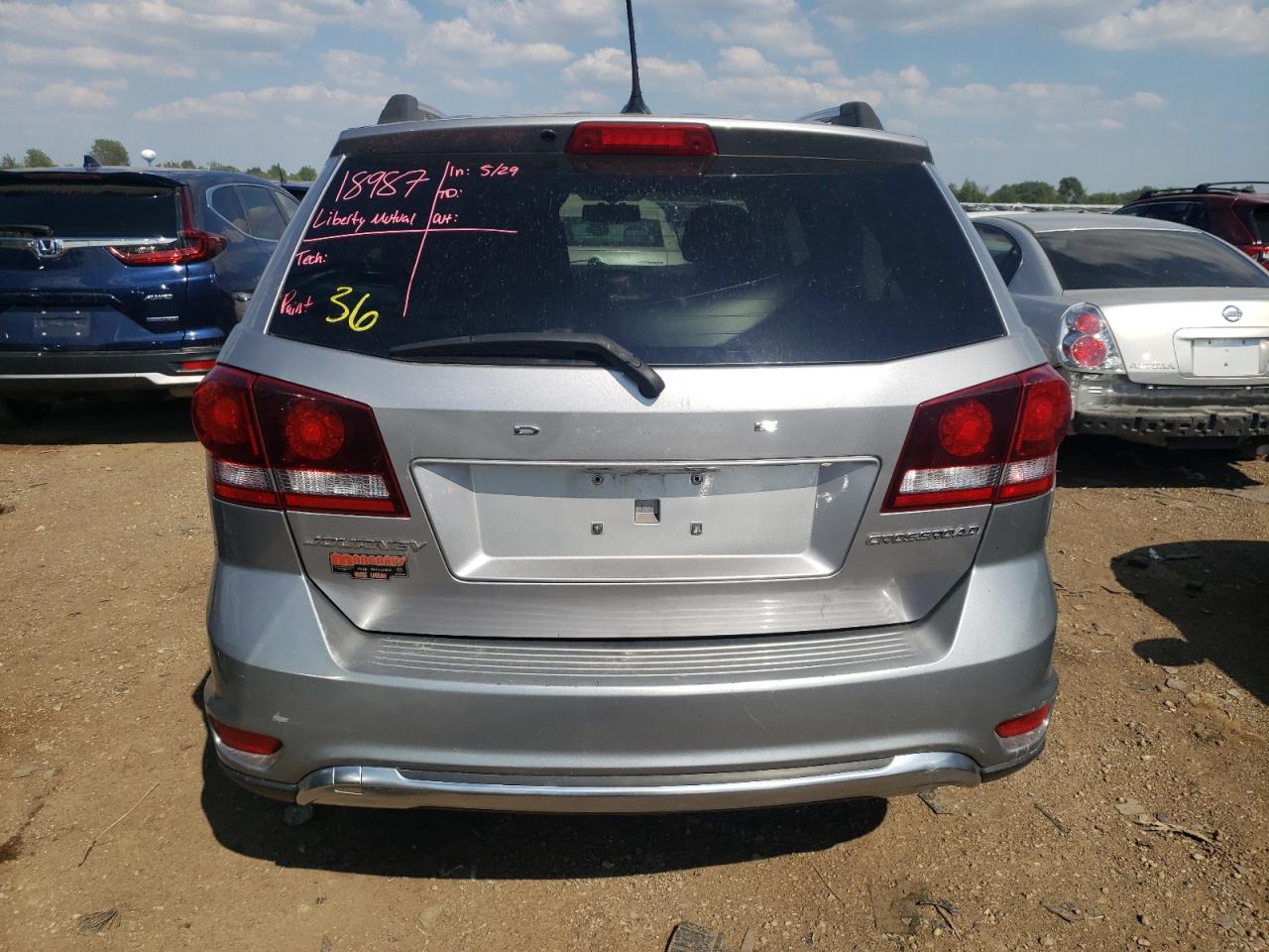 3C4PDCGB9HT614572 2017 Dodge Journey Crossroad