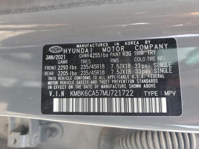 2021 HYUNDAI KONA NIGHT - KM8K6CA57MU721722