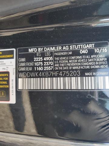 2017 MERCEDES-BENZ C 300 4MAT WDDWK4KB7HF475203