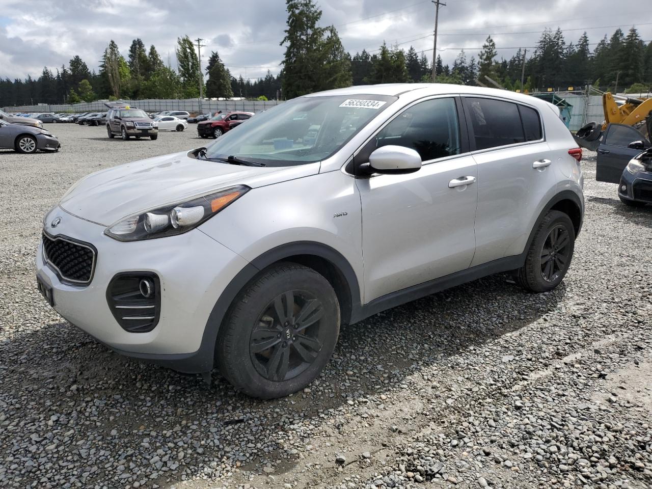 2017 Kia Sportage Lx vin: KNDPMCAC0H7121238