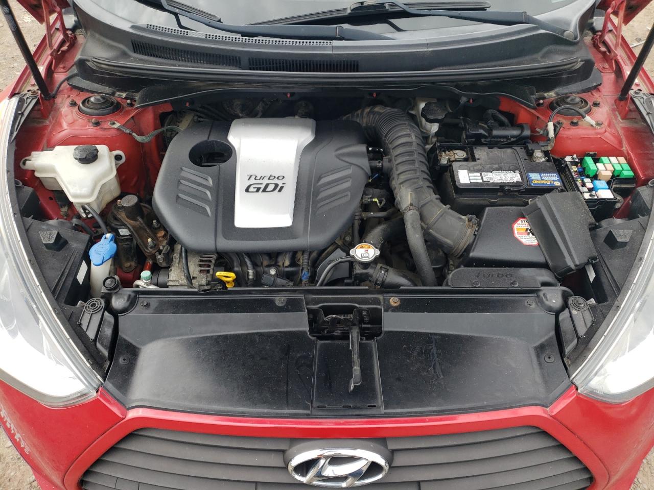 2013 Hyundai Veloster Turbo vin: KMHTC6AE1DU149058