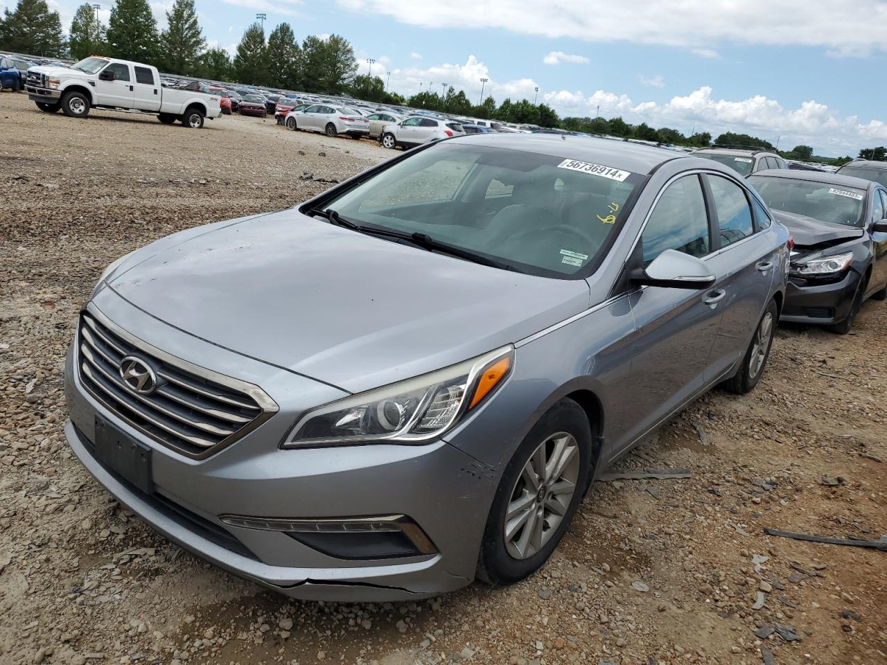 Lot #2587492979 2015 HYUNDAI SONATA ECO