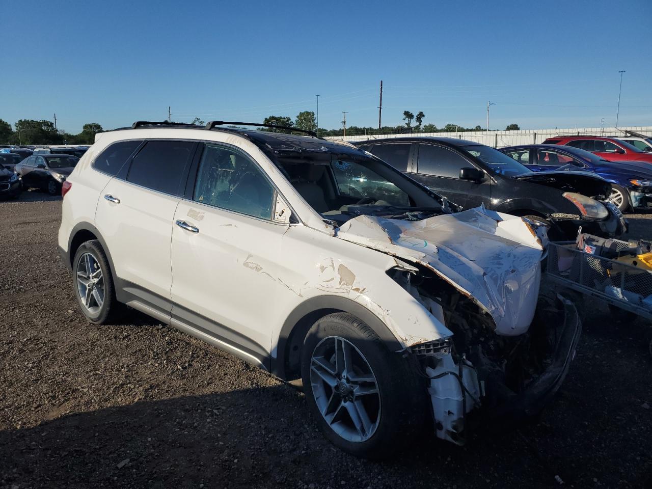 KM8SR4HF6JU270578 2018 Hyundai Santa Fe Se Ultimate