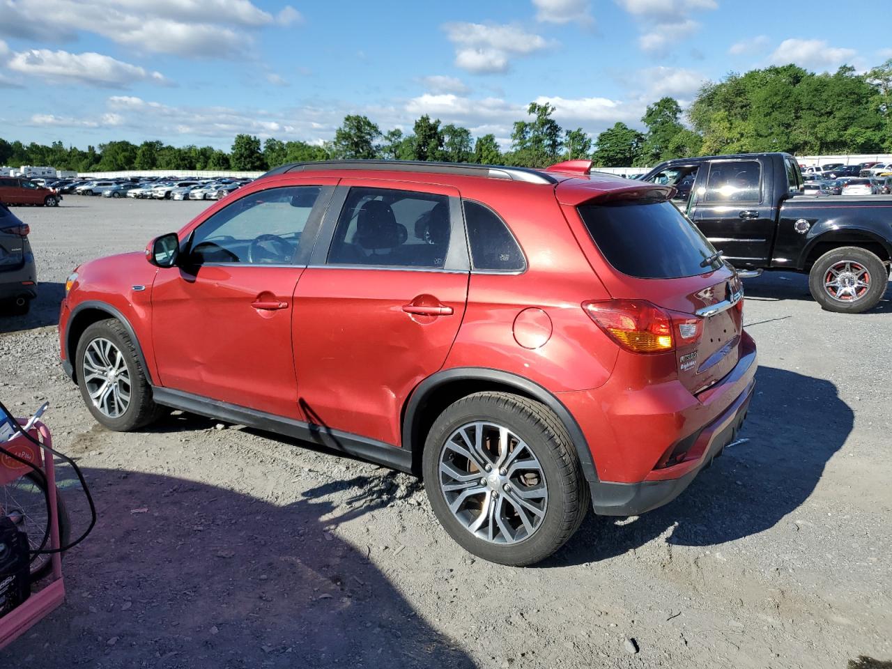 2018 Mitsubishi Outlander Sport Sel vin: JA4AP4AW1JZ034661