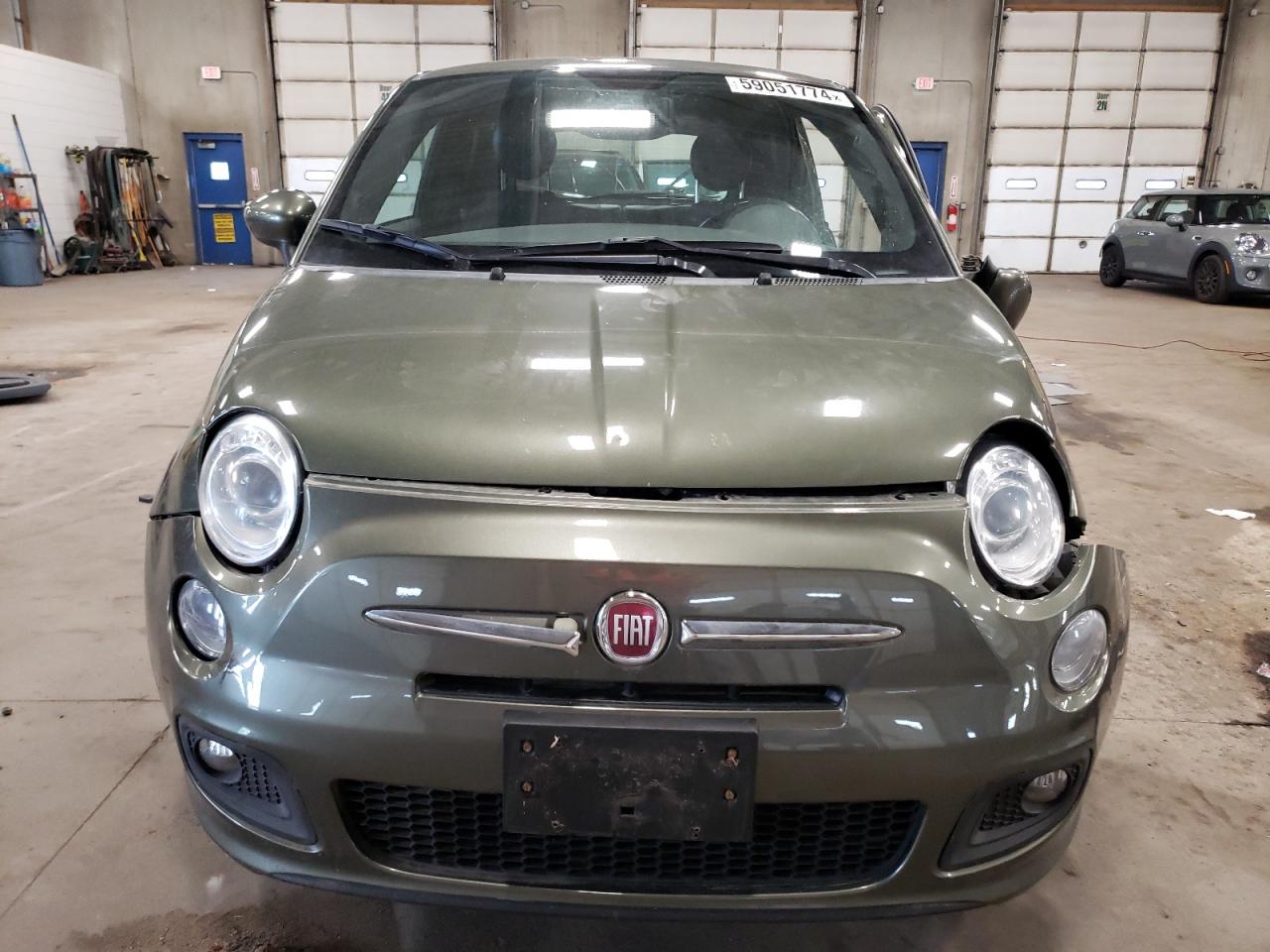 2013 Fiat 500 Sport vin: 3C3CFFBR9DT554449