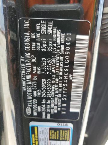 2020 Kia Telluride Sx VIN: 5XYP54HC9LG090401 Lot: 61001174