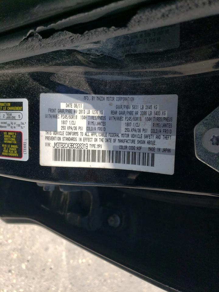 JM3TB2CA3B0328319 2011 Mazda Cx-9