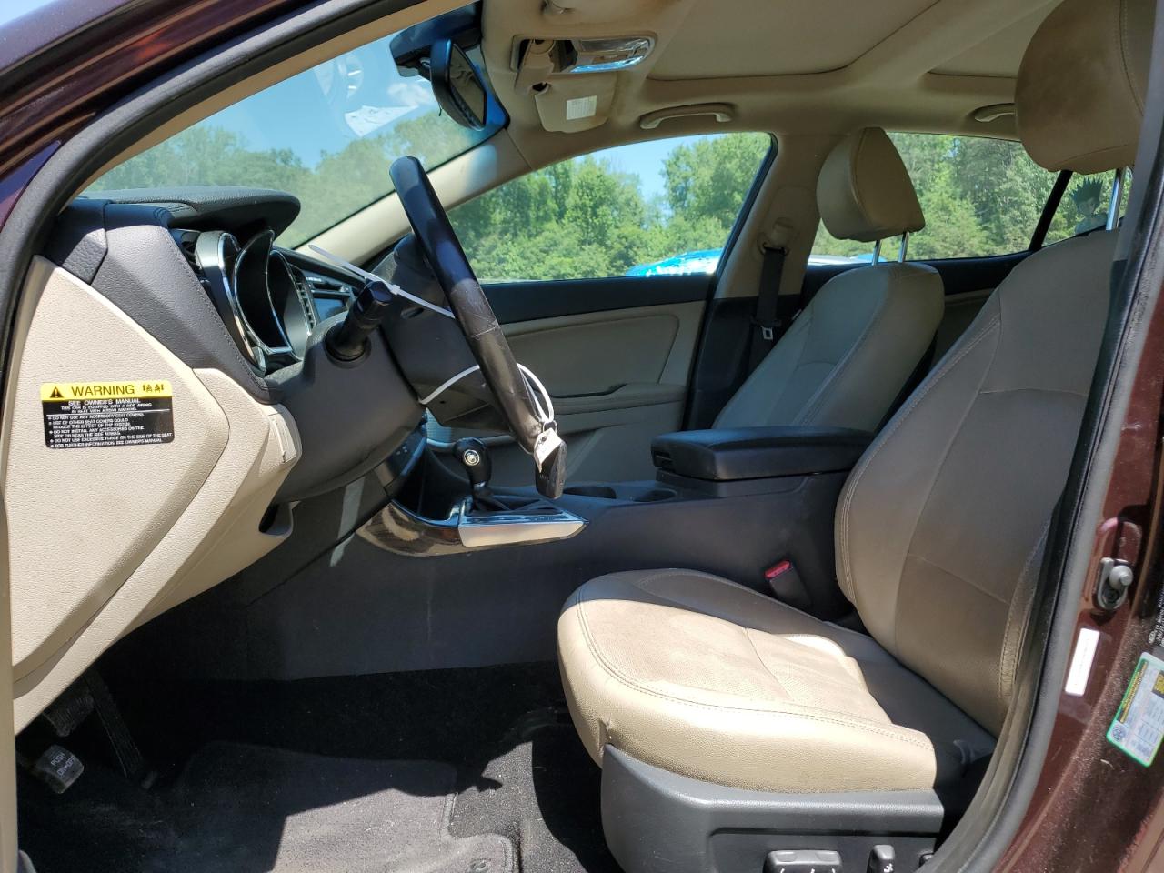 5XXGN4A75DG097333 2013 Kia Optima Ex