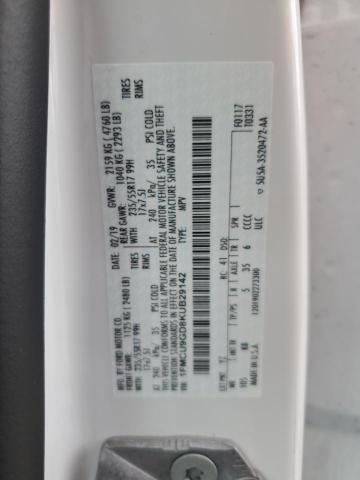 1FMCU9GD8KUB29142 2019 Ford Escape Se