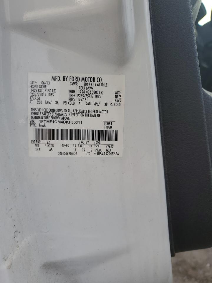 1FTMF1CM4DKF30311 2013 Ford F150