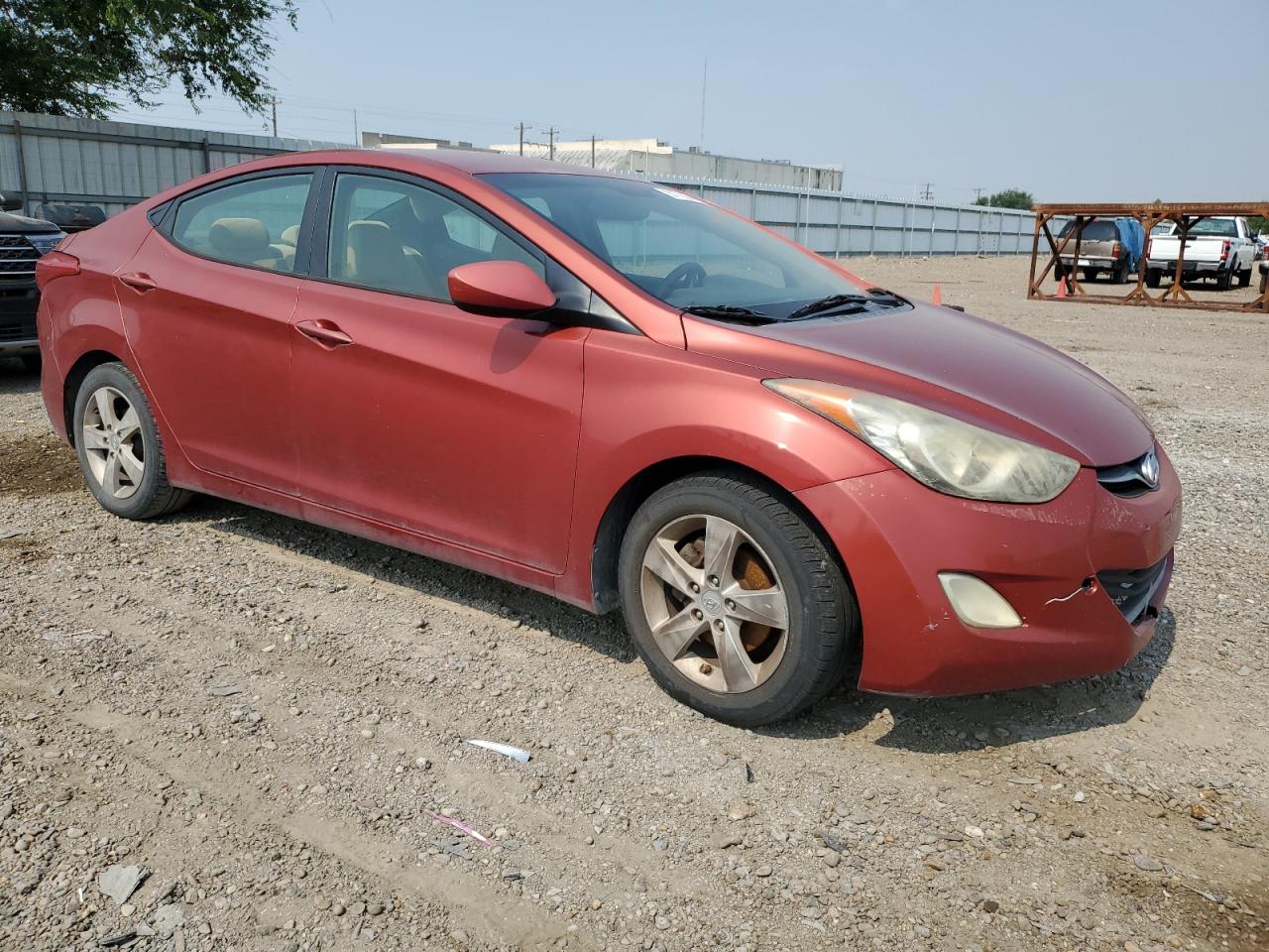 KMHDH4AE4CU353233 2012 Hyundai Elantra Gls