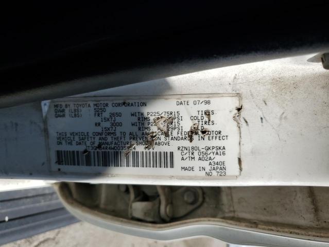 1998 Toyota 4Runner VIN: JT3GM84R4W0035924 Lot: 58679594