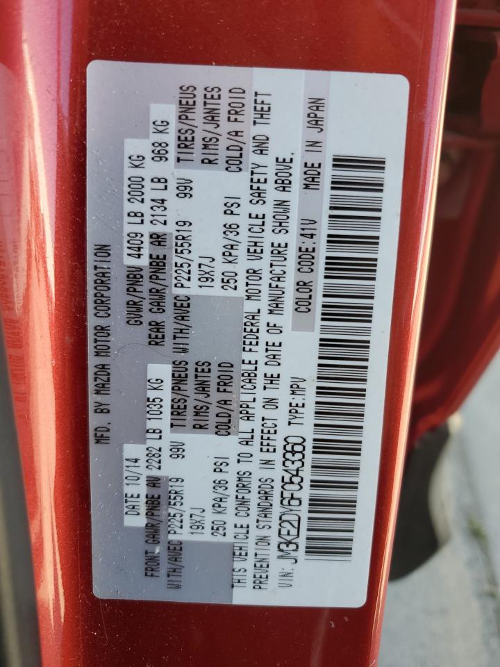 JM3KE2DY6F0543360 2015 Mazda Cx-5 Gt