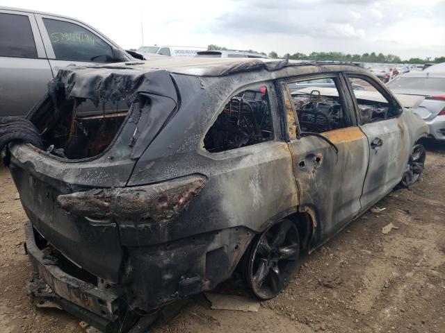 TOYOTA HIGHLANDER 2014 burn  gas 5TDDKRFHXES071501 photo #4