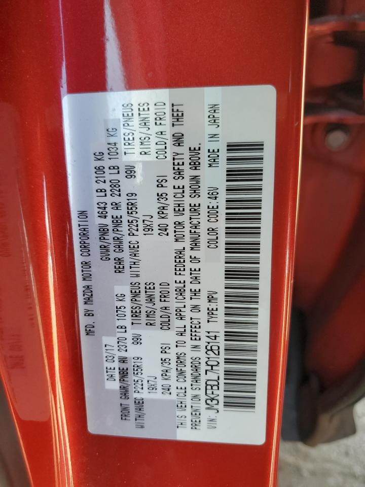 JM3KFBDL7H0126141 2017 Mazda Cx-5 Grand Touring