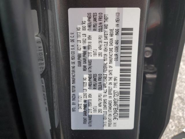 2021 Mazda Cx-30 Select VIN: 3MVDMABL8MM317237 Lot: 59483734