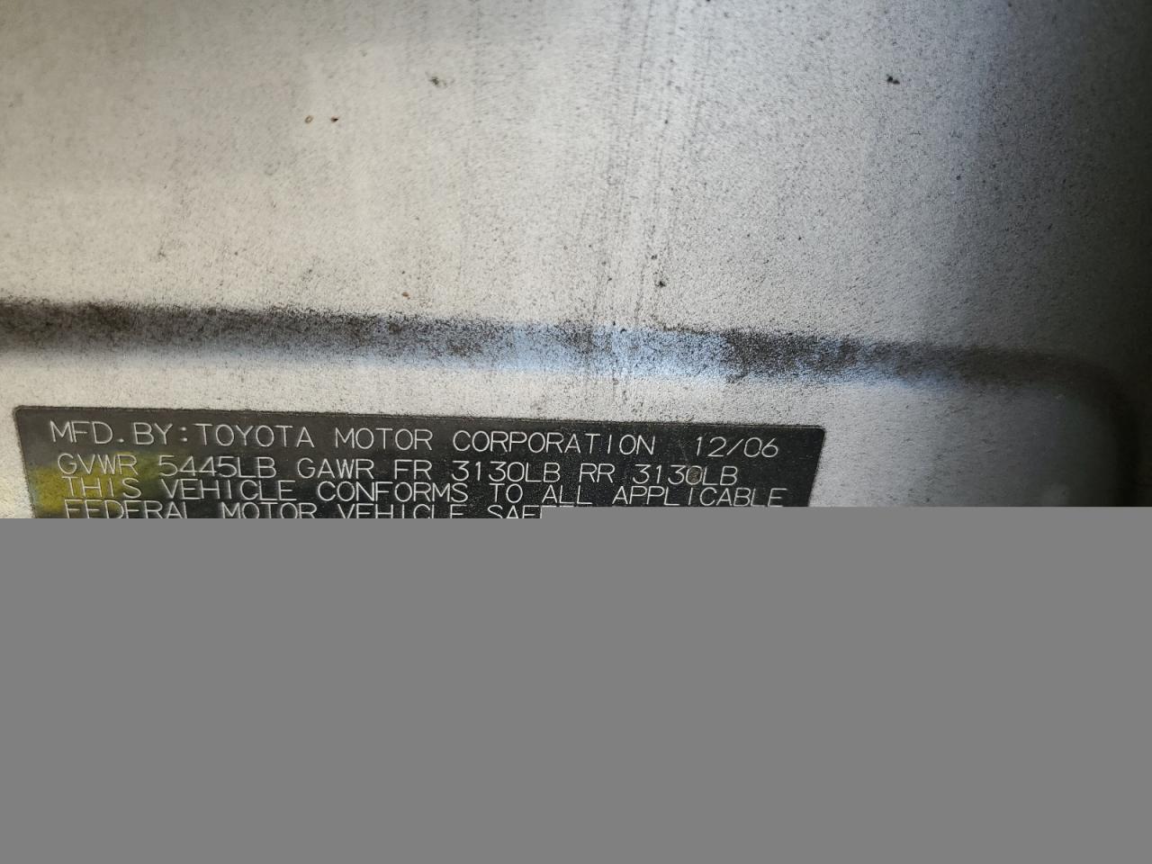 JTHBL46F375019608 2007 Lexus Ls 460