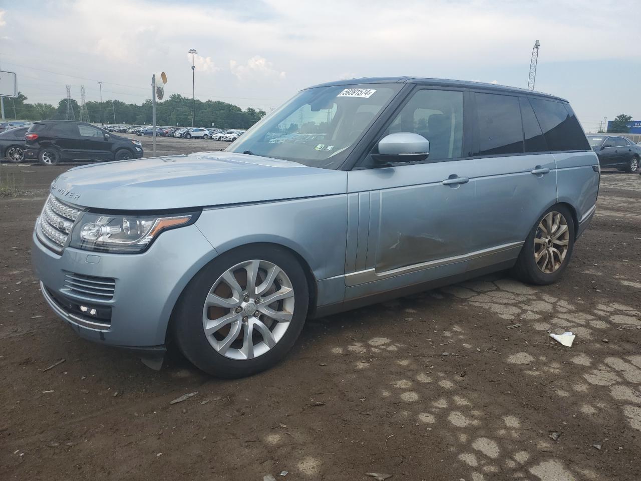 2013 Land Rover Range Rover Hse vin: SALGS2DF1DA105433