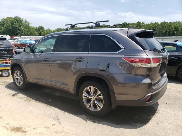 VIN 5TDJKRFH2FS203493 2015 Toyota Highlander, Xle no.2