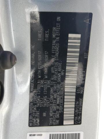 5TDYZ3DC2LS034778 2020 Toyota Sienna Xle