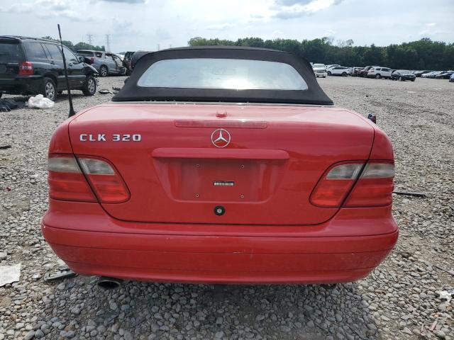 2002 Mercedes-Benz Clk 320 VIN: WDBLK65G72T117493 Lot: 60893264