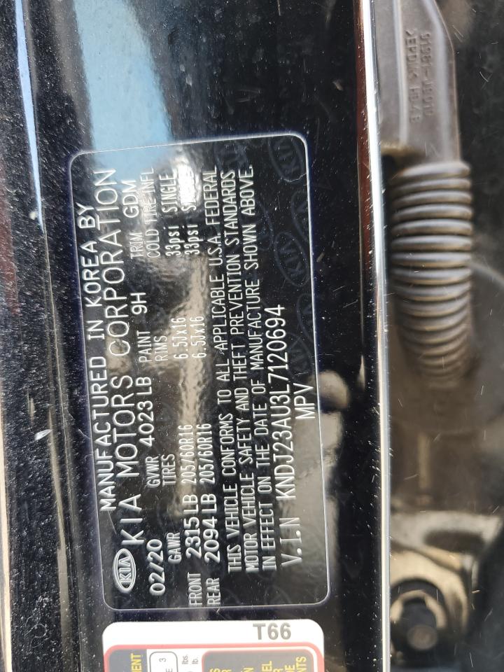 KNDJ23AU3L7120694 2020 Kia Soul Lx