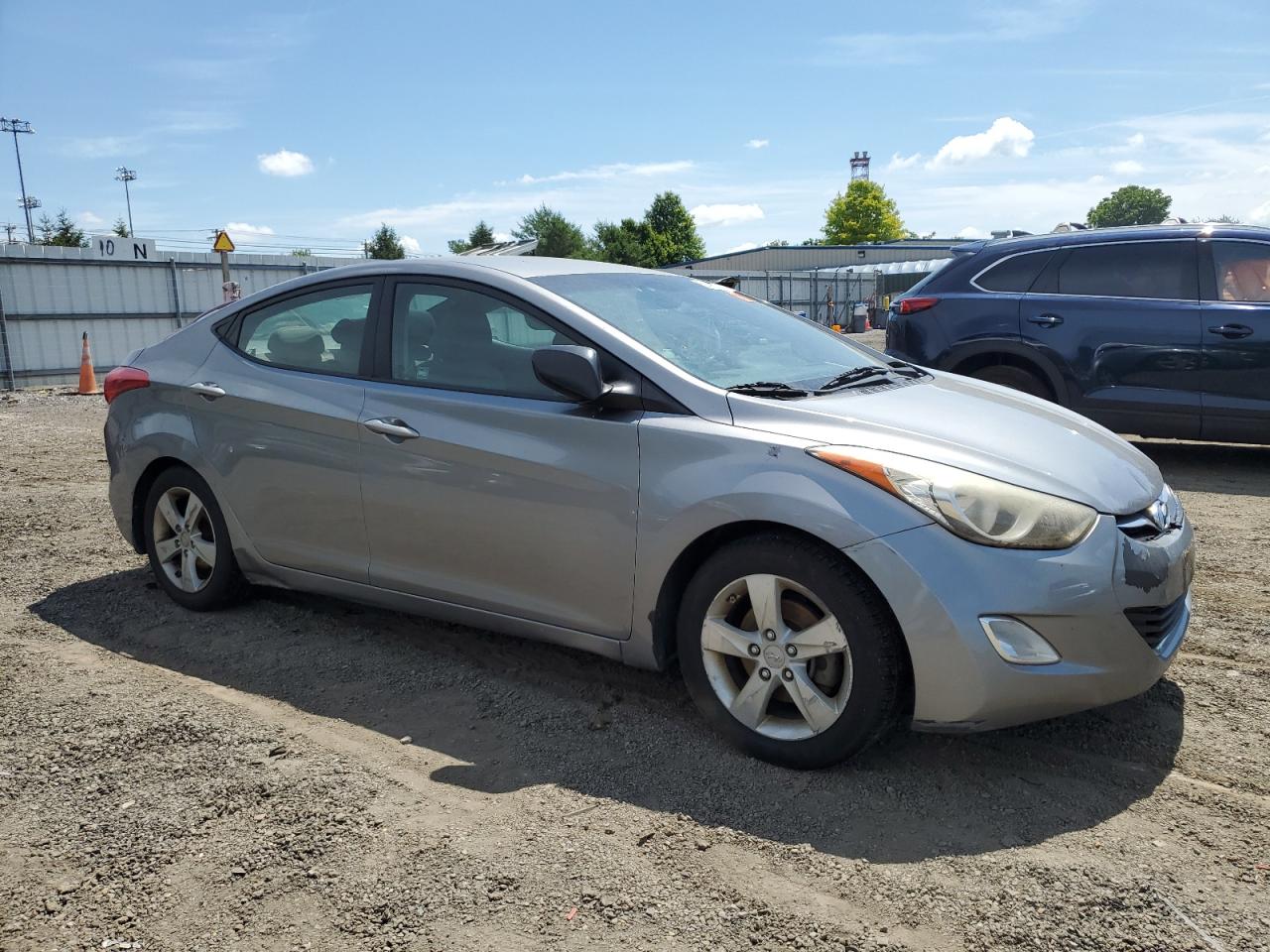 KMHDH4AE9DU709743 2013 Hyundai Elantra Gls