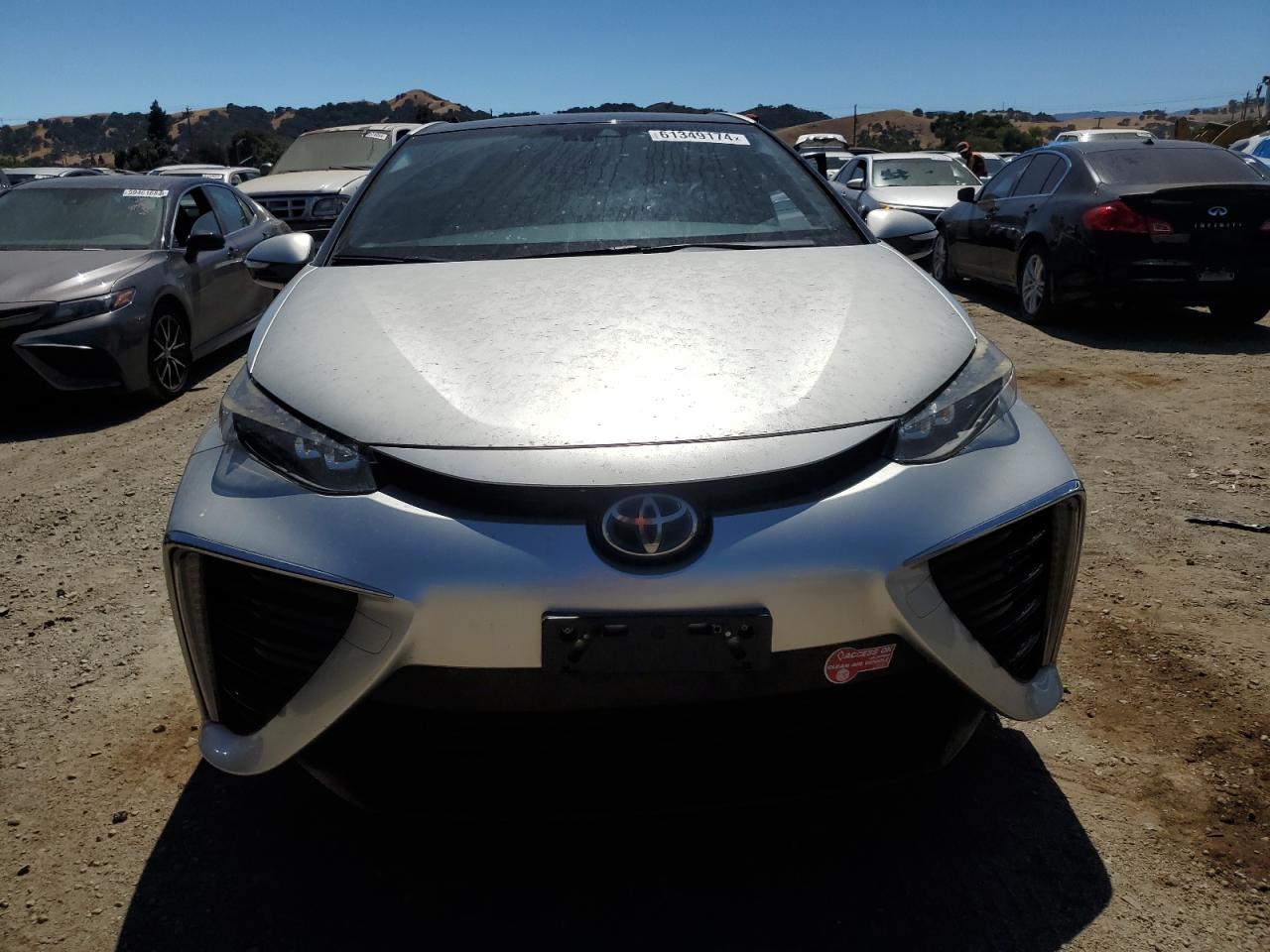 2017 Toyota Mirai vin: JTDBVRBD5HA001567