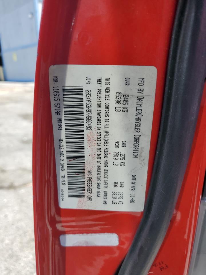 2B3KA53H87H686493 2007 Dodge Charger R/T