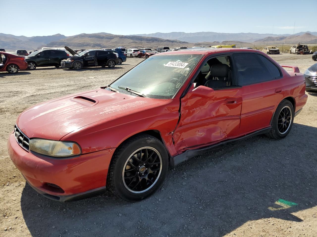 Lot #2928872493 1997 SUBARU LEGACY GT