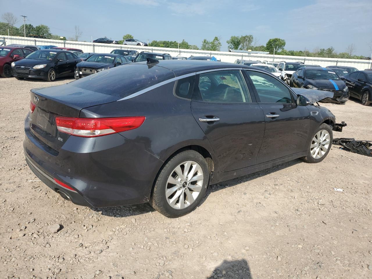 2018 Kia Optima Ex vin: 5XXGU4L30JG218374