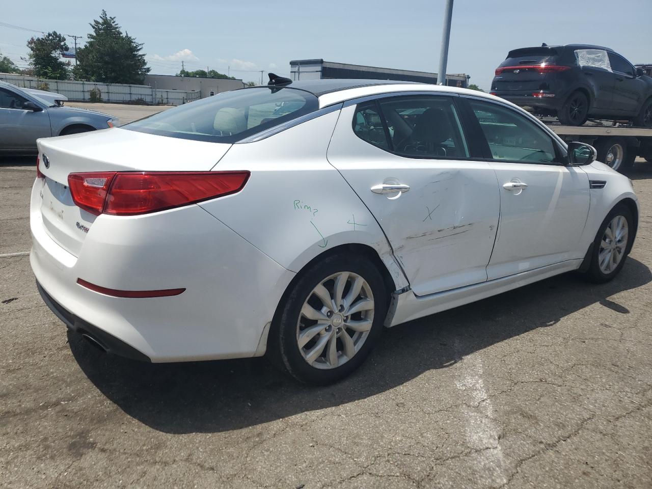 2015 Kia Optima Ex vin: 5XXGN4A7XFG435361