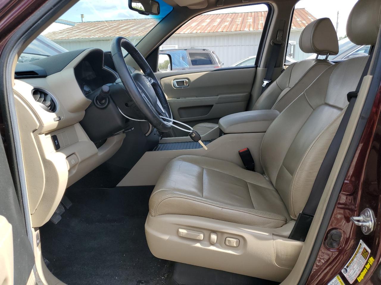 5FNYF3H70CB035969 2012 Honda Pilot Exln