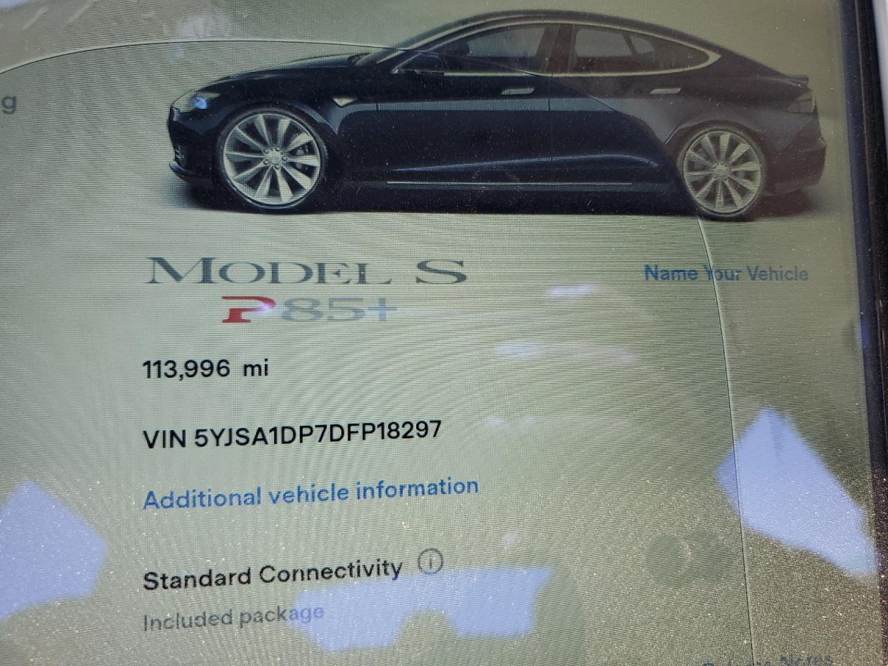 5YJSA1DP7DFP18297 2013 Tesla Model S