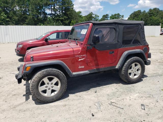 1998 Jeep Wrangler / Tj Sport VIN: 1J4FY19S1WP768450 Lot: 57821674