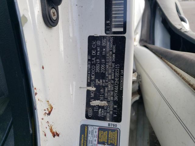 2017 Kia Forte Lx VIN: 3KPFK4A72HE085515 Lot: 60194464