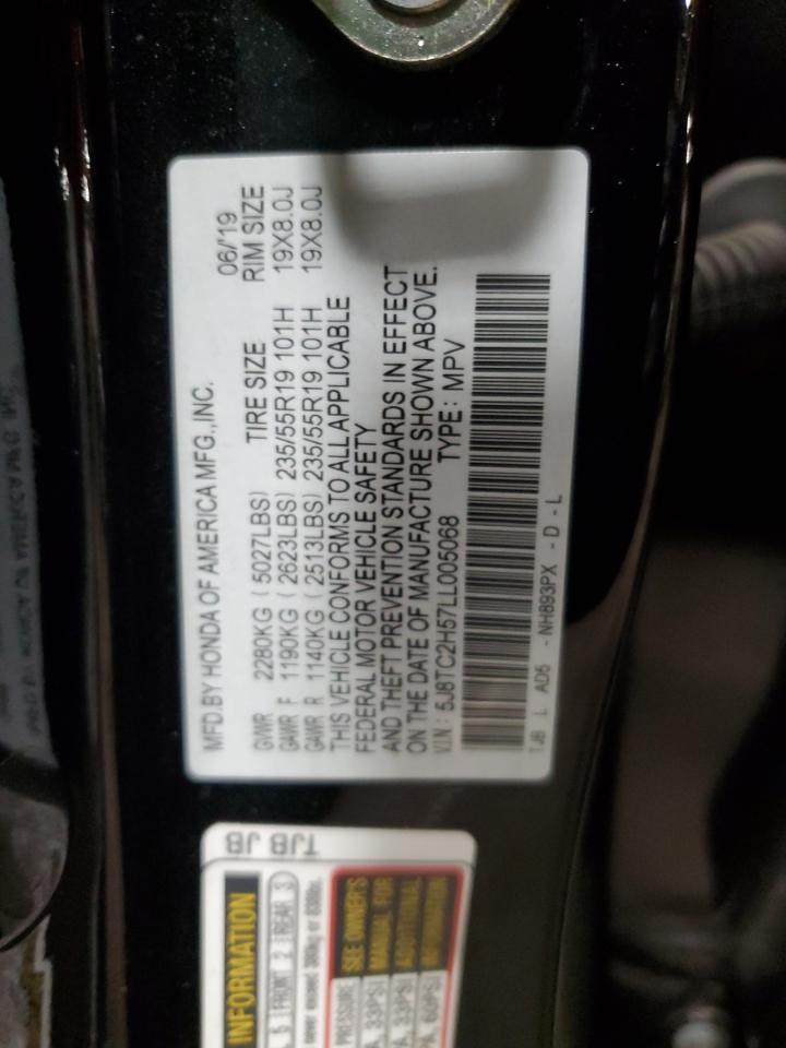 5J8TC2H57LL005068 2020 Acura Rdx Technology