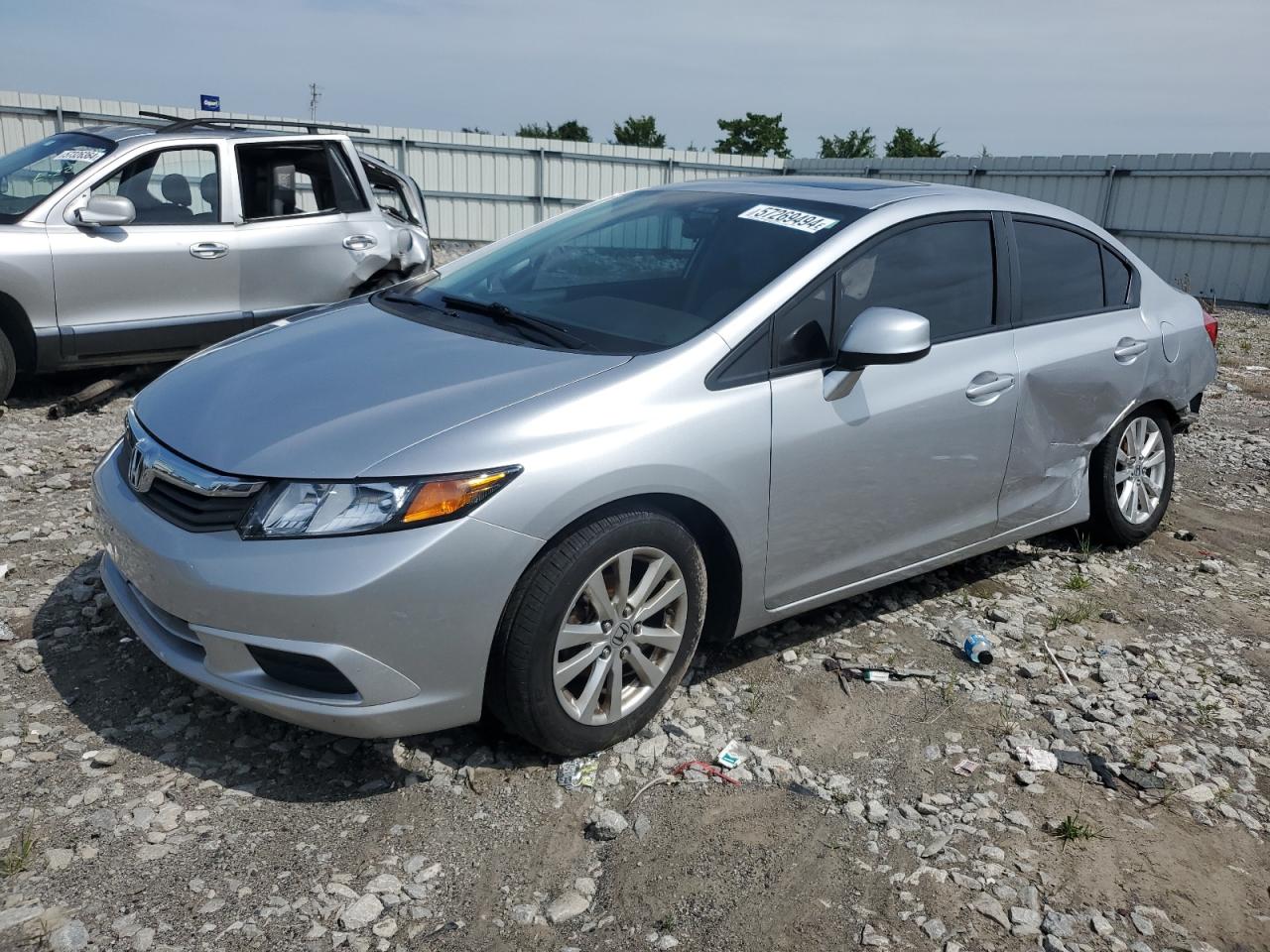 19XFB2F92CE012989 2012 Honda Civic Exl