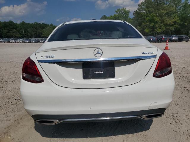 2016 Mercedes-Benz C 300 4Matic VIN: 55SWF4KB6GU100497 Lot: 59118444