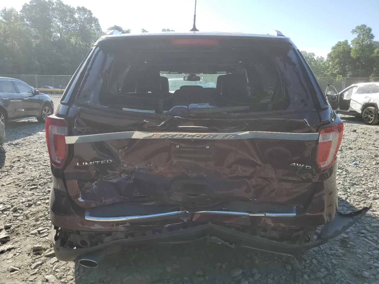 1FM5K8F80JGB75705 2018 Ford Explorer Limited