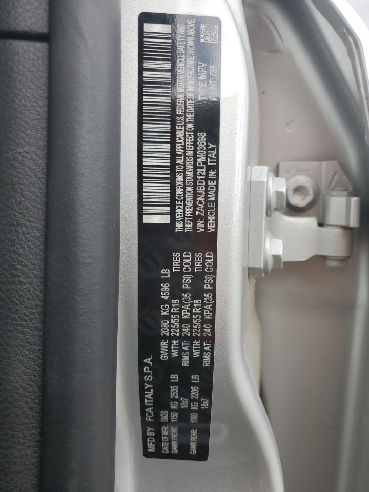 ZACNJBD12LPM03698 2020 Jeep Renegade Limited