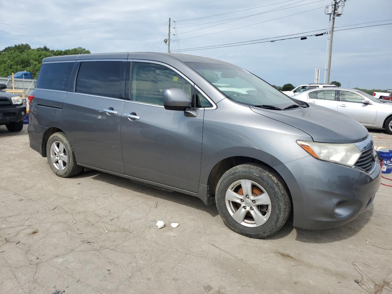 2014 Nissan Quest S vin: JN8AE2KP7E9107923