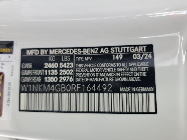 2024 Mercedes-Benz Glc 300 VIN: W1NKM4GB0RF164492 Lot: 59949694