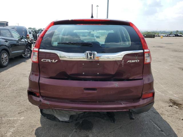 2015 Honda Cr-V Lx VIN: 5J6RM4H30FL124708 Lot: 60205264