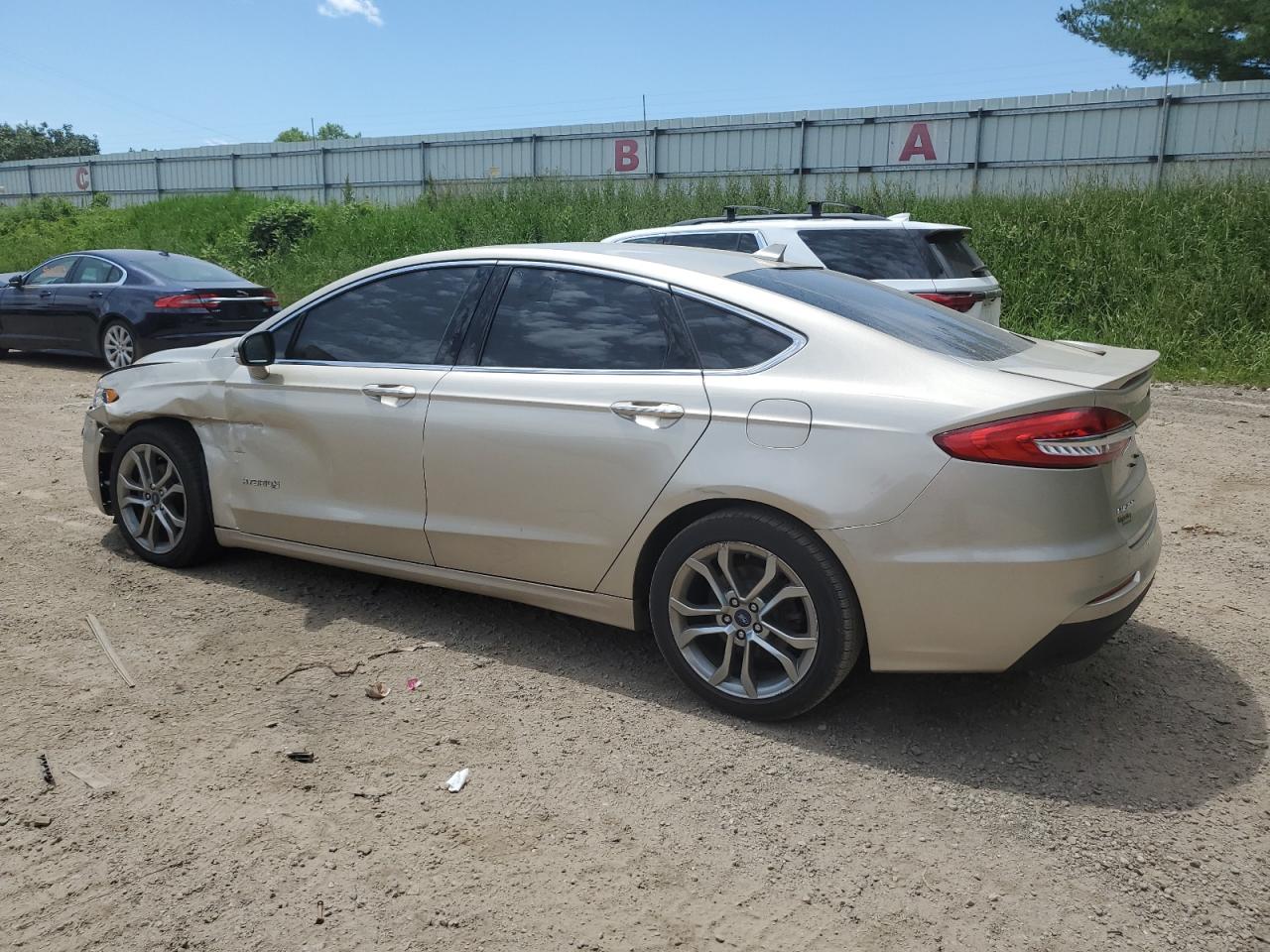 2019 Ford Fusion Titanium vin: 3FA6P0RU9KR123834