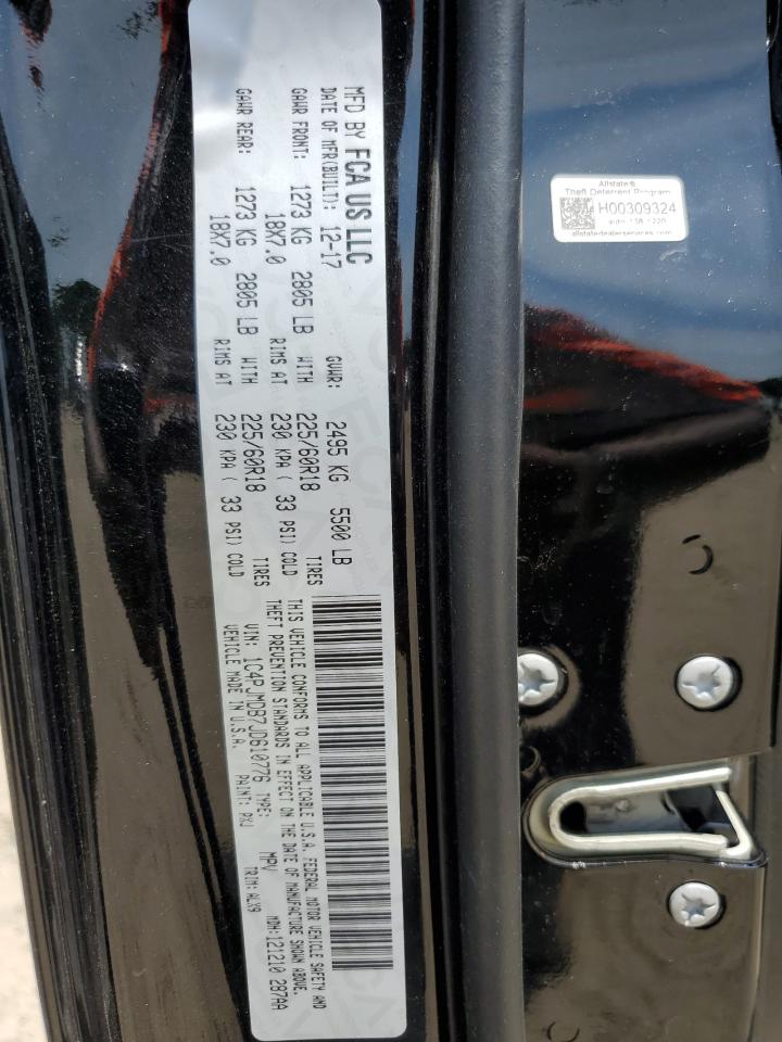 1C4PJMDB7JD610776 2018 Jeep Cherokee Limited