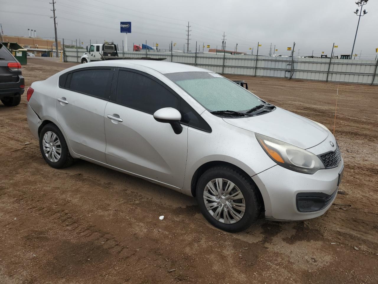2014 Kia Rio Lx vin: KNADM4A35E6353809