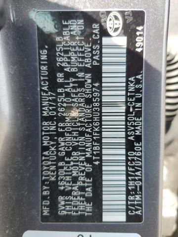 4T1BF1FK6HU385974 2017 TOYOTA CAMRY - Image 13