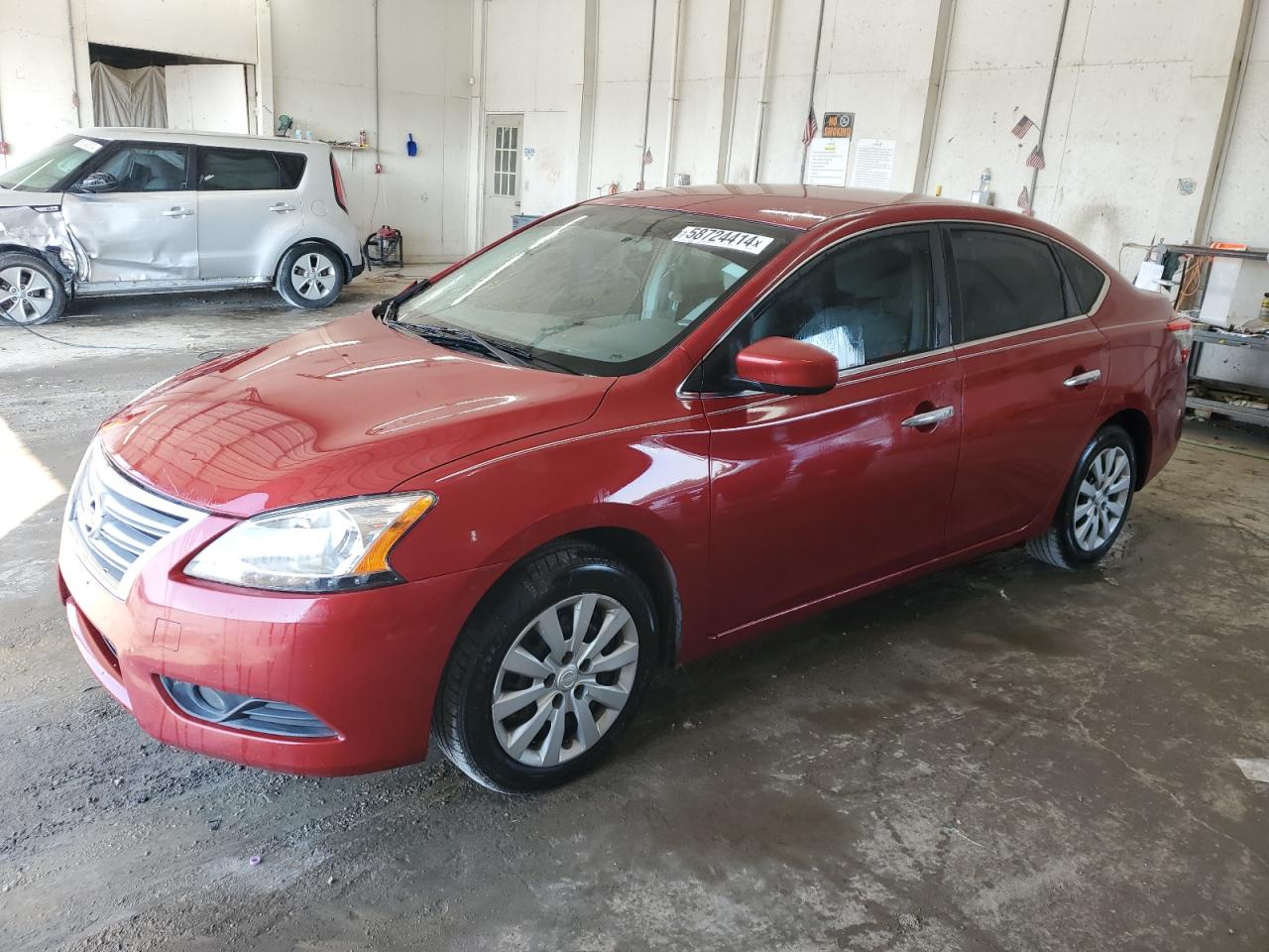 2013 Nissan Sentra S vin: 3N1AB7AP1DL702732